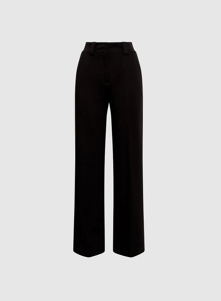 High-Waist Wide-Leg Pants