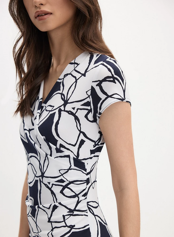 Joseph Ribkoff - Petal Print Dress