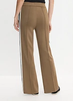 Wide-Leg Pull-On Pants