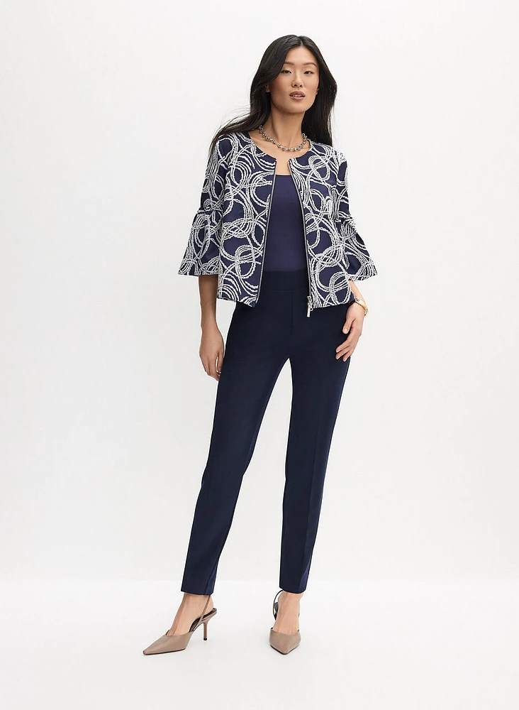 Joseph Ribkoff - Swirl Print Jacket