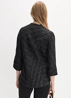 Joseph Ribkoff - Asymmetric Swing Jacket