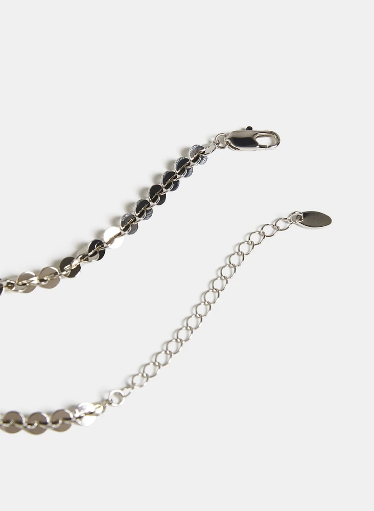 Disc Chain Necklace