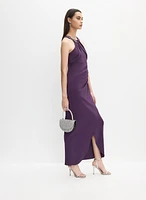 Beaded Halter Dress