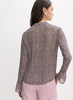 Blouse à volants