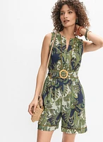 Combinaison paisley courte