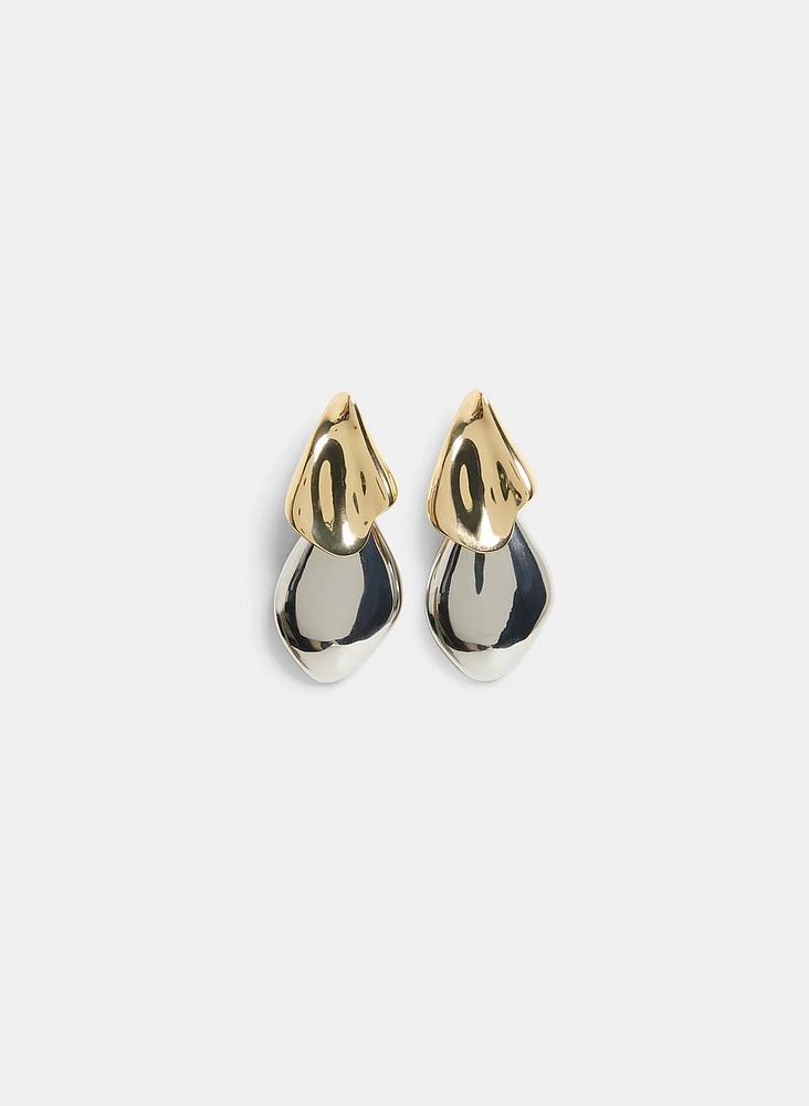 Tiered Drop Earrings