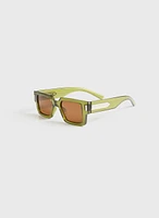 Rectangular Frame Sunglasses