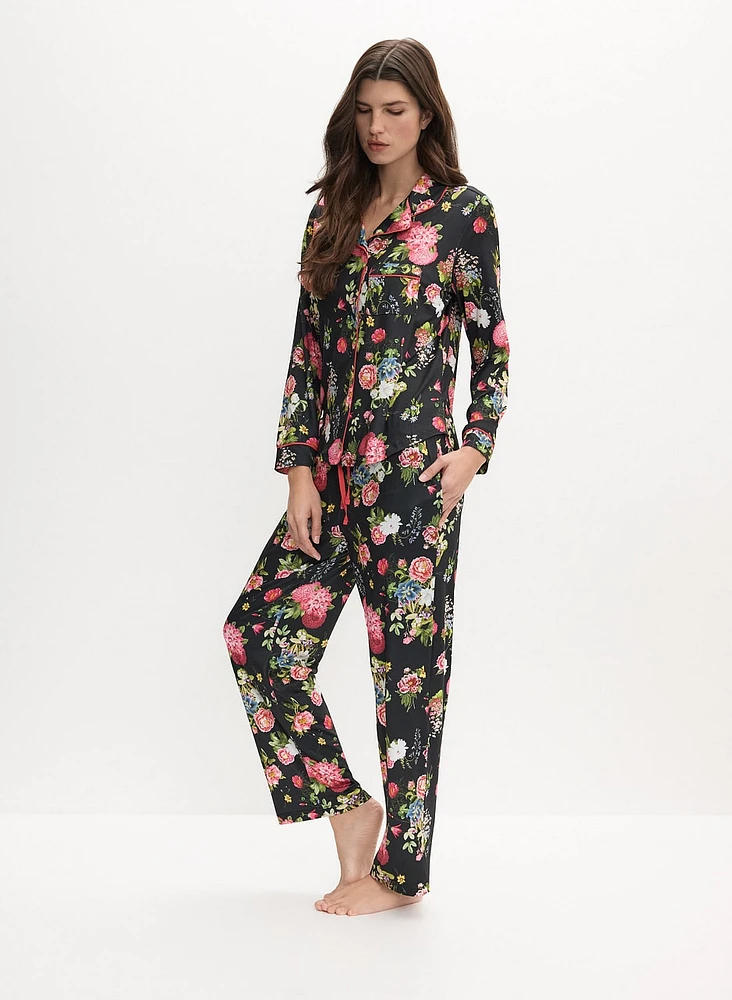 Floral Print Pyjama Set