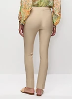 Pantalon à jambe étroite enfiler