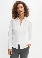 Essential Button-Up Blouse