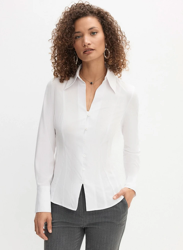 Essential Button-Down Blouse