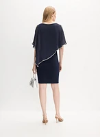 Joseph Ribkoff - Sheer Overlay Dress