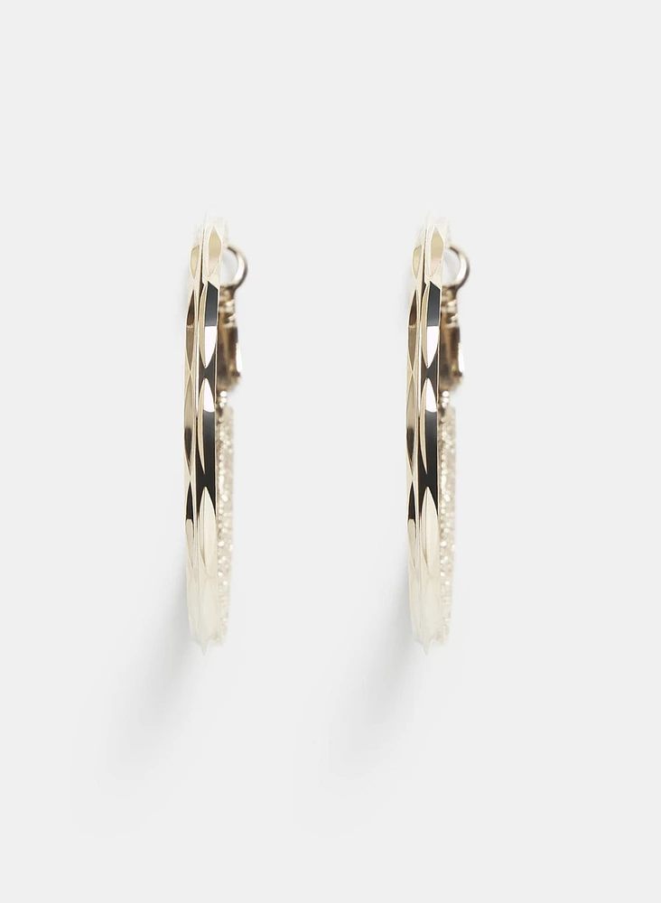 Smooth Hoop Earrings