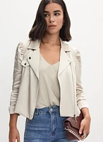 Joseph Ribkoff - Satin 3/4 Sleeve Jacket