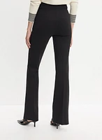 Chain Trim Bootcut Pants