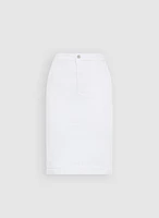 Denim Pencil Skirt