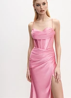 Satin Corset Dress