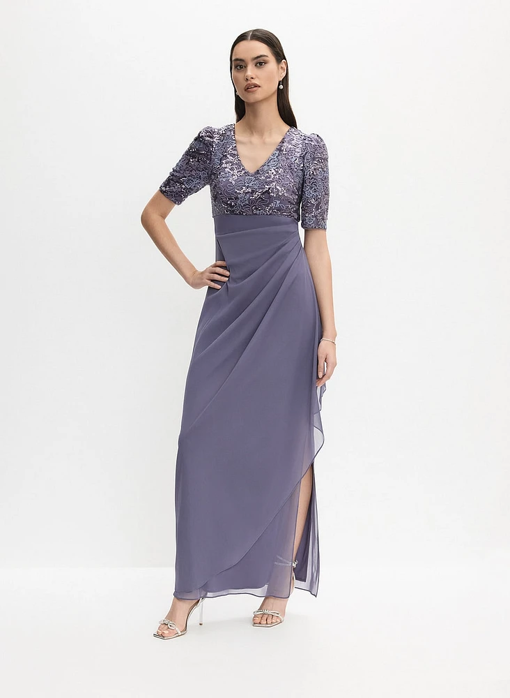 Lace Bodice Dress