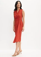 Joseph Ribkoff - Pinned Flounce Front Dress