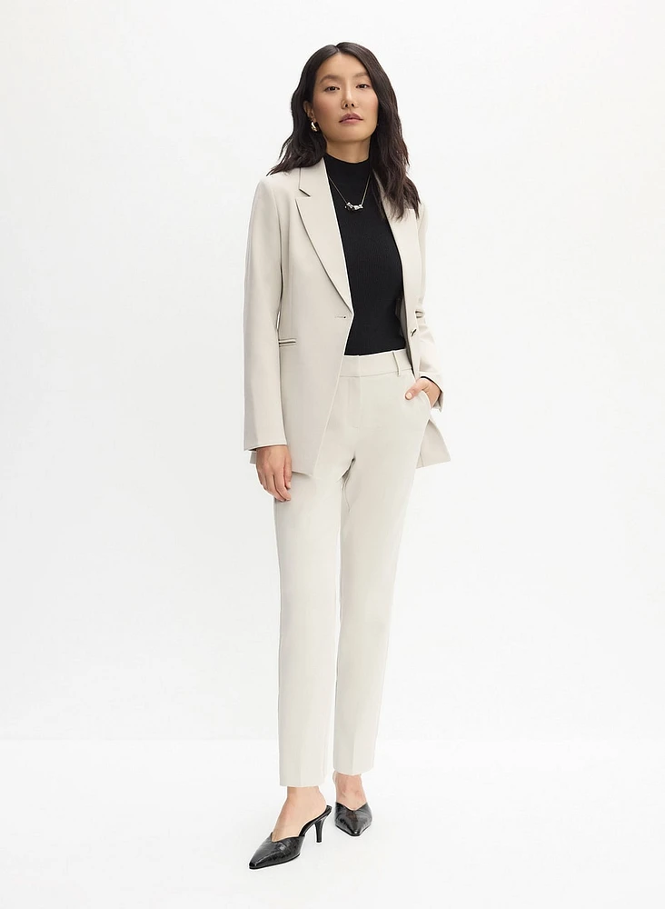 Notch Collar Jacket & Giselle Cut Pants