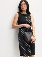 Joseph Ribkoff - Placement Polka Dot Print Dress