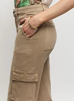 Wide Leg Cargo Jeans