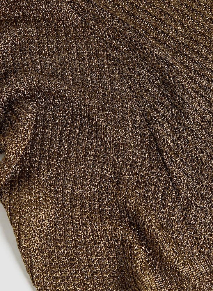 Cami en tricot pointelle