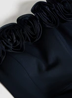 Rosette Detail Dress