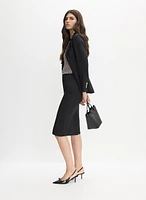 Bi-Stretch Pencil Skirt