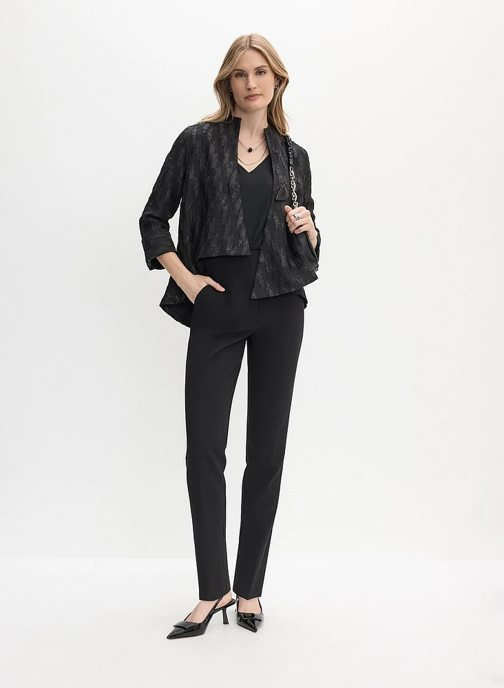 Joseph Ribkoff - Asymmetric Swing Jacket