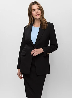 Single-Button Blazer