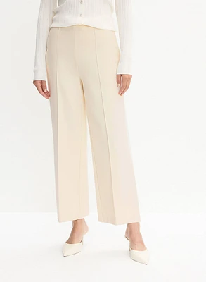 Wide Leg Culotte Pants