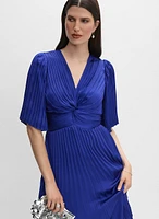 Joseph Ribkoff - Satin Plissé Dress