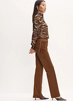 Faux Suede Pants