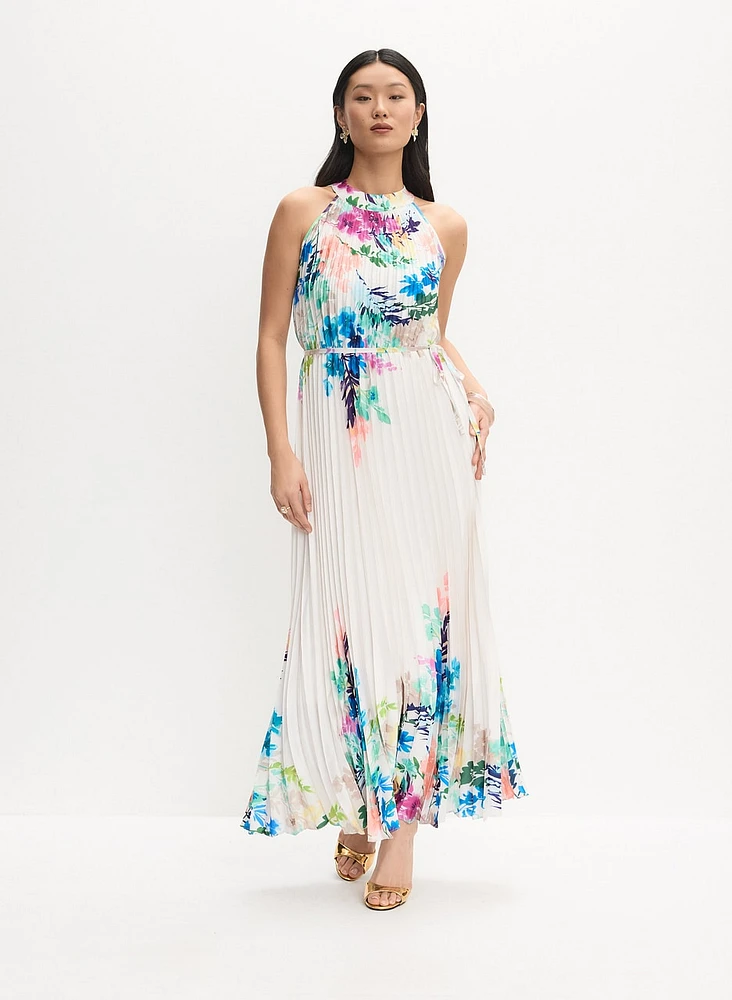 Joseph Ribkoff - Floral Plissé Dress