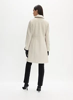 Asymmetrical Side Button-Up Coats