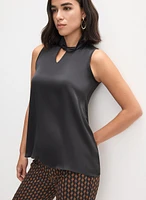 Joseph Ribkoff - Twisted High-Neck Blouse