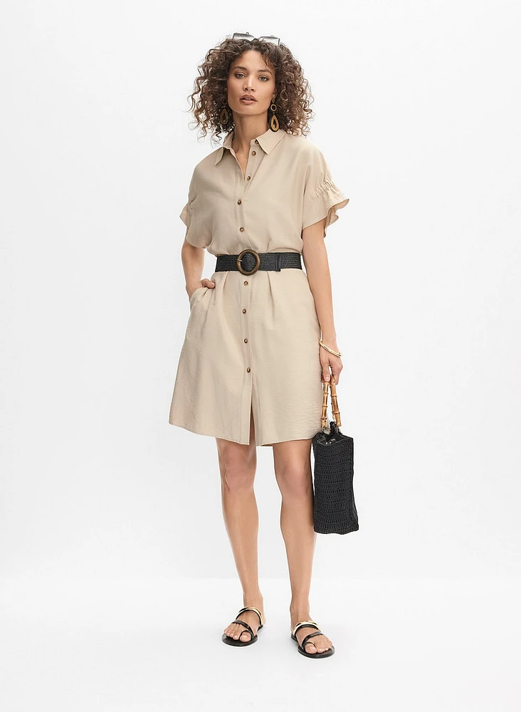 Button-Down Shirt Dress