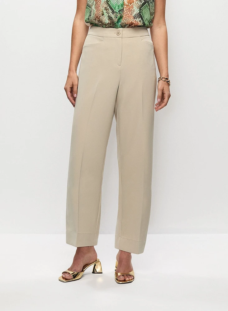 Wide Hem Culotte Pants