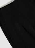 Juliette Dart Waist Straight-Leg Pants