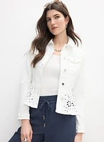 Joseph Ribkoff - Denim Peplum Jacket