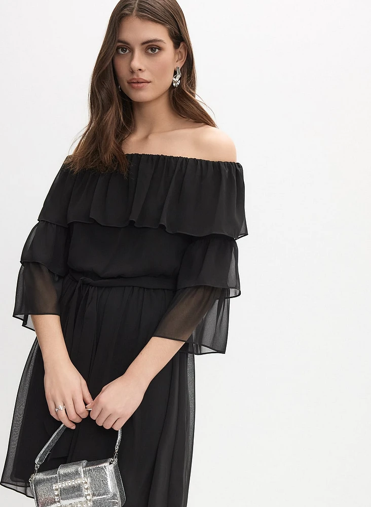 Off-The-Shoulder Dress