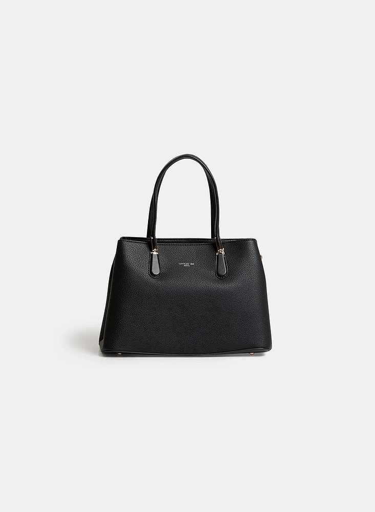 A-Shape Vegan Leather Handbag