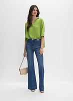 Joseph Ribkoff - Satin Polo Blouse