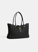 Woven Straw Tote Bag