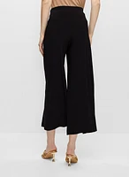 Wide Leg Culotte Pants