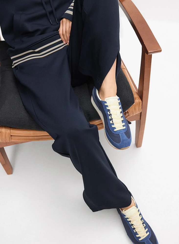 Striped Trim Knit Pants