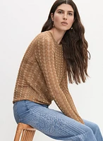 Open Knit Sweater