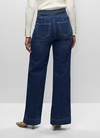 High-Waist Trouser Jeans