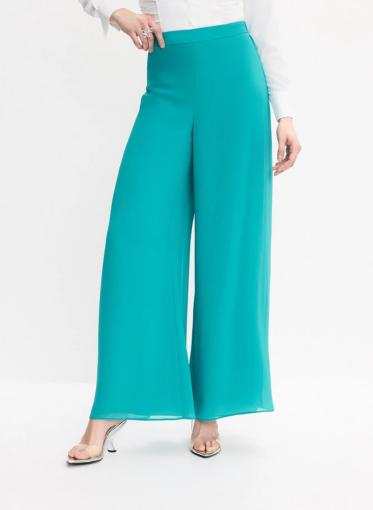 Joseph Ribkoff - Tulle Overlay Pants